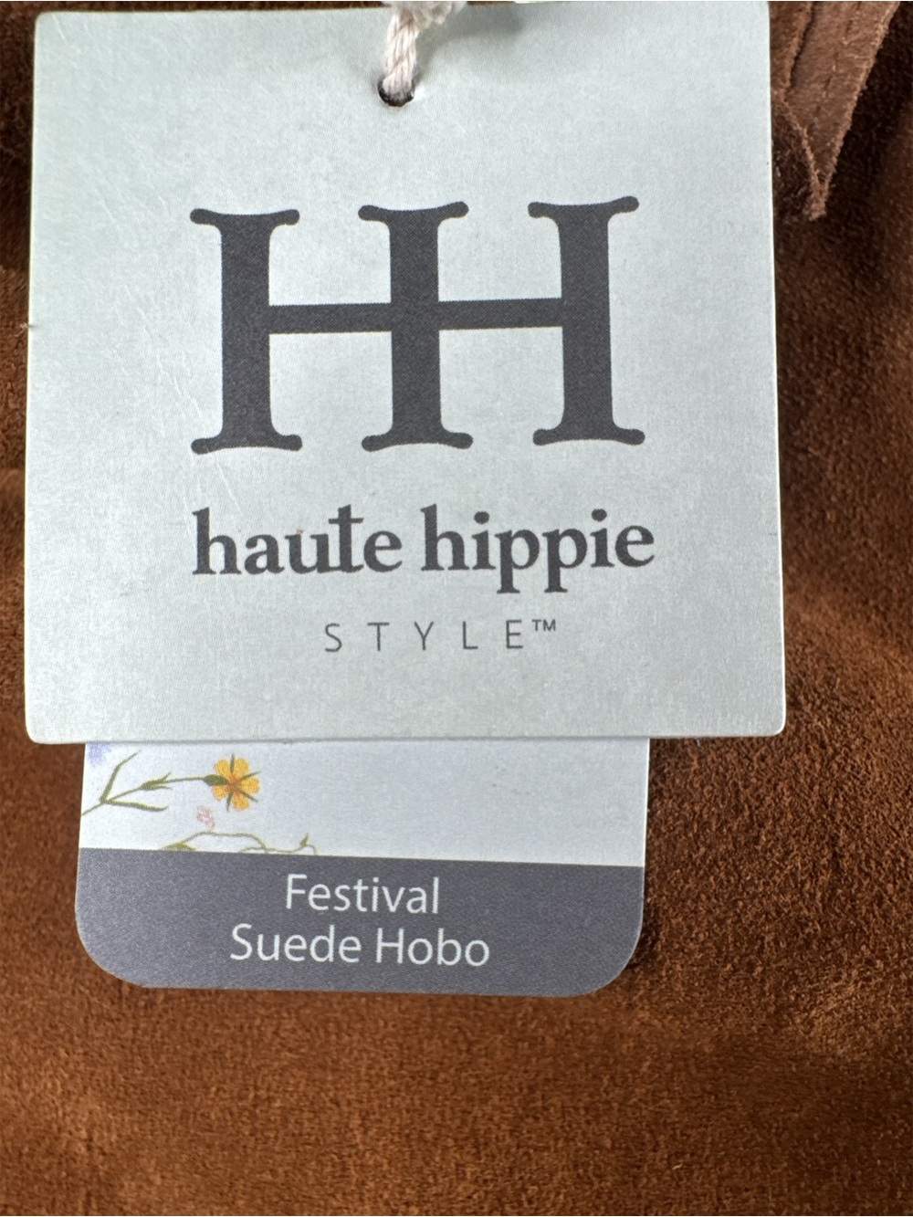 HAUTE HIPPIE Festival Suede Hobo Bag - Picture 7 of 8
